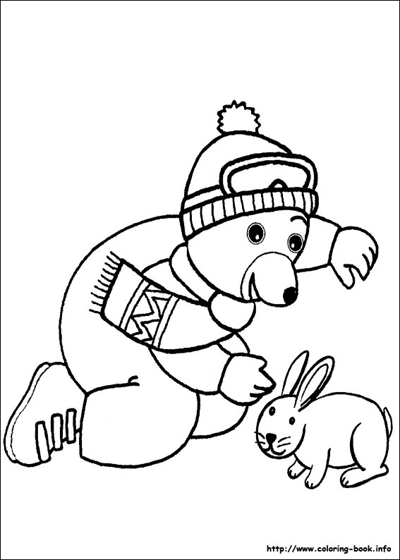 Little Brown Bear coloring picture